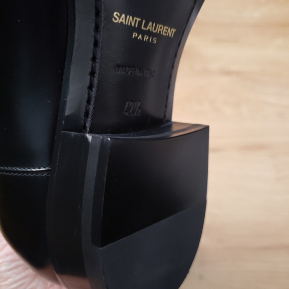 Saint Laurent Mens Wyatt 30 Chelsea Boots size 42 1/2 NEW - Picture 12 of 13